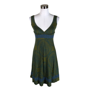 Unisex Nanso - Trikotaažist kleit, suurus 36 - Roheline (1)