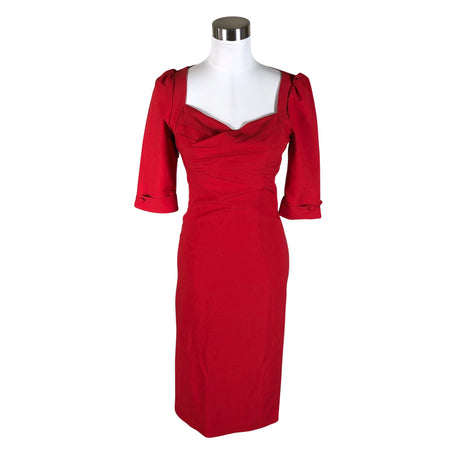Unisex Collectif Vintage - Pliiatskleit, suurus 36 - Punane ()