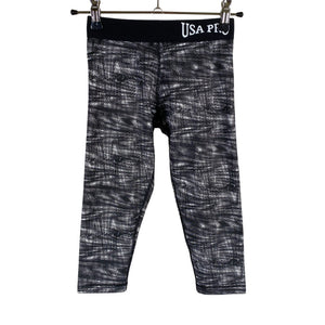Unisex USA Pro - Poolpikad spordipüksid, suurus 122 - 128 - Must (1)