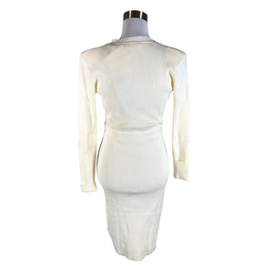 Unisex Guess - Kootud kleit, suurus 40 - Looduslik valge (2)