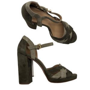 Unisex Michael Kors - Kontsaga rihmikud, suurus 39 - Roheline (1)