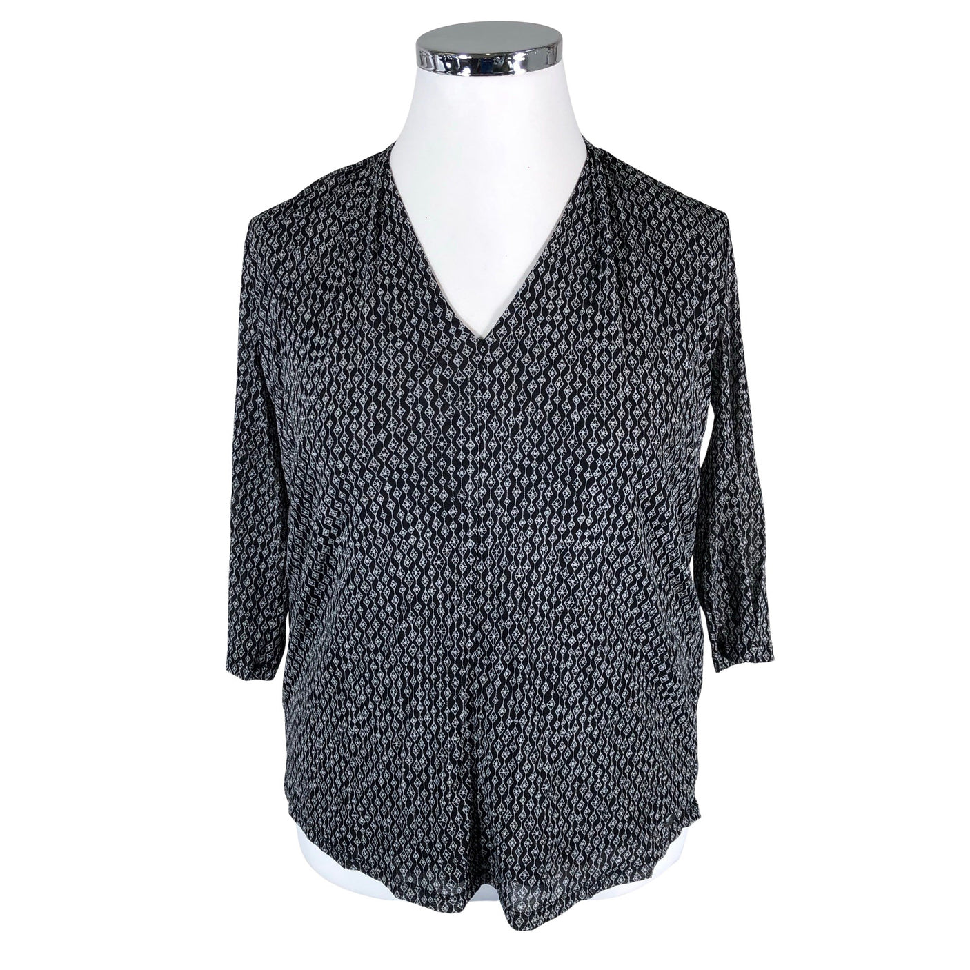 Unisex s.Oliver - Trikotaažist pluus, suurus 44 - Must (1)