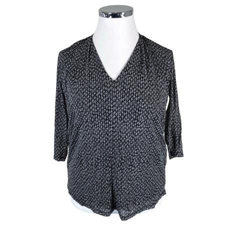 Unisex s.Oliver - Trikotaažist pluus, suurus 44 - Must ()