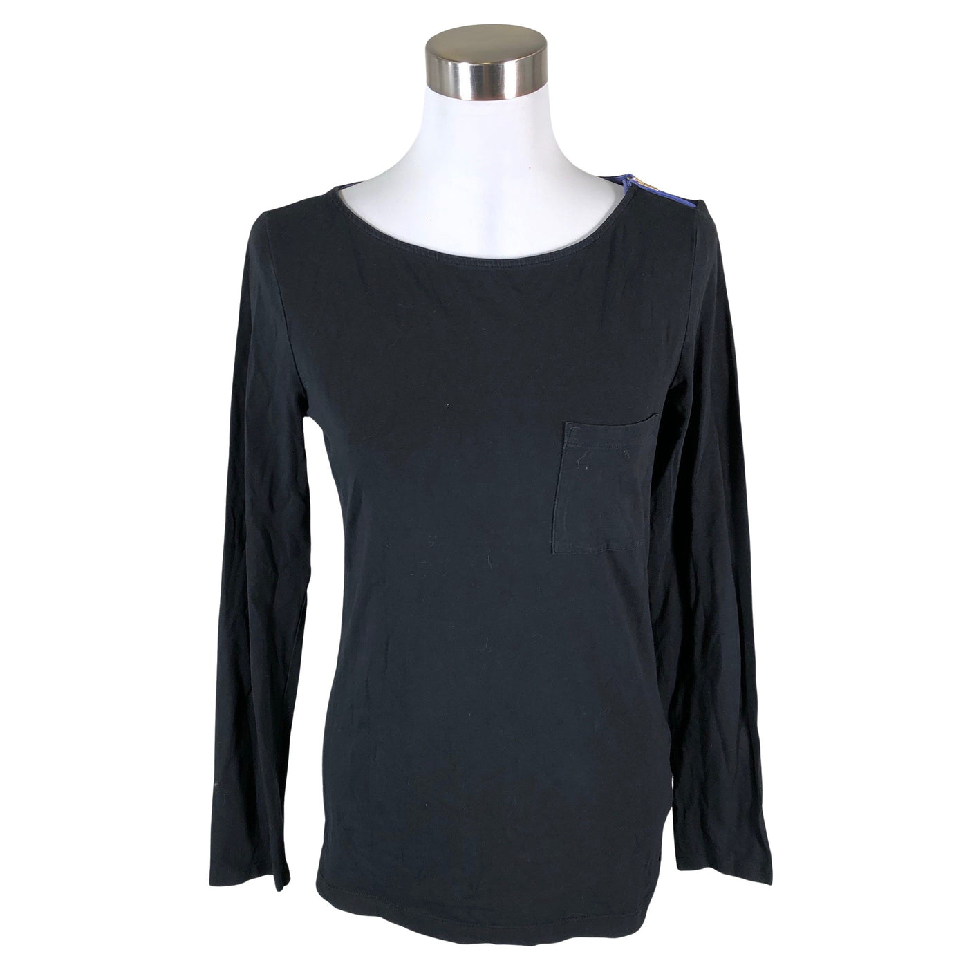 Unisex Esprit - Trikotaažist pluus, suurus 40 - Must (1)