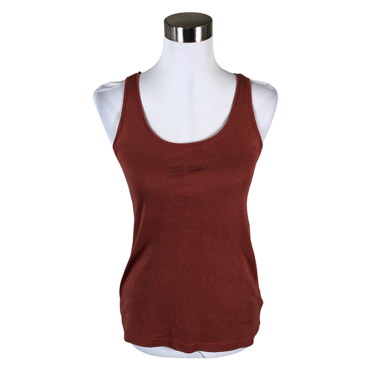 Unisex Tom Tailor - Trikotaažist topp, suurus 36 - Pruun (1)