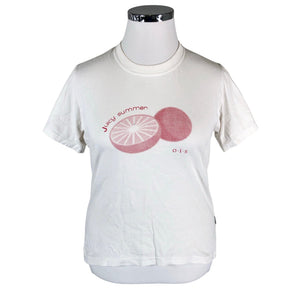 Unisex O.I.S - T-särk, suurus 42 - Valge (1)