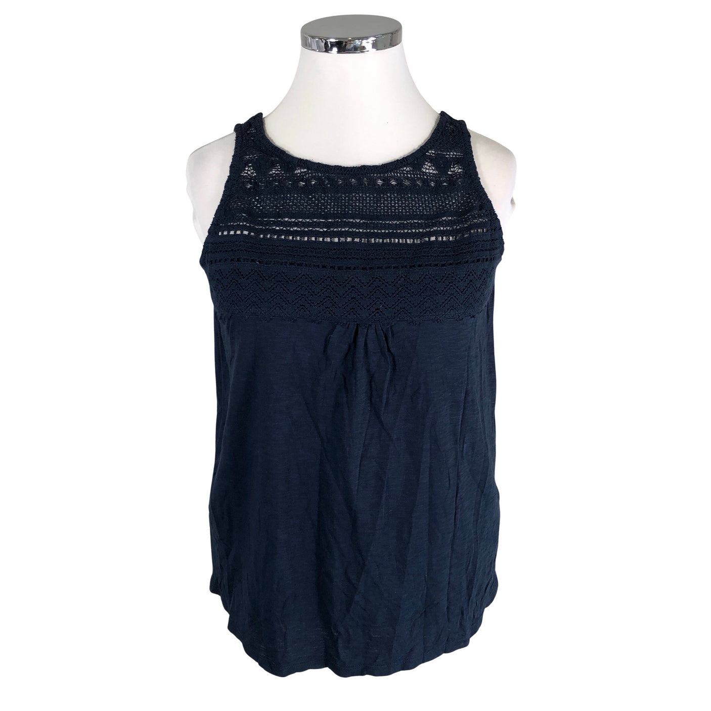 Unisex Esprit - Trikotaažist topp, suurus 42 - Sinine (1)