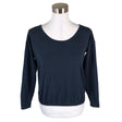 Unisex House of Lola - Trikotaažist pluus, suurus 36 - Sinine ()