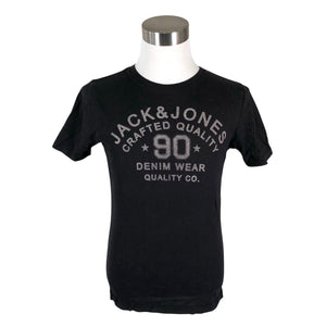 Unisex Jack & Jones - T-särk, suurus S - Must (1)