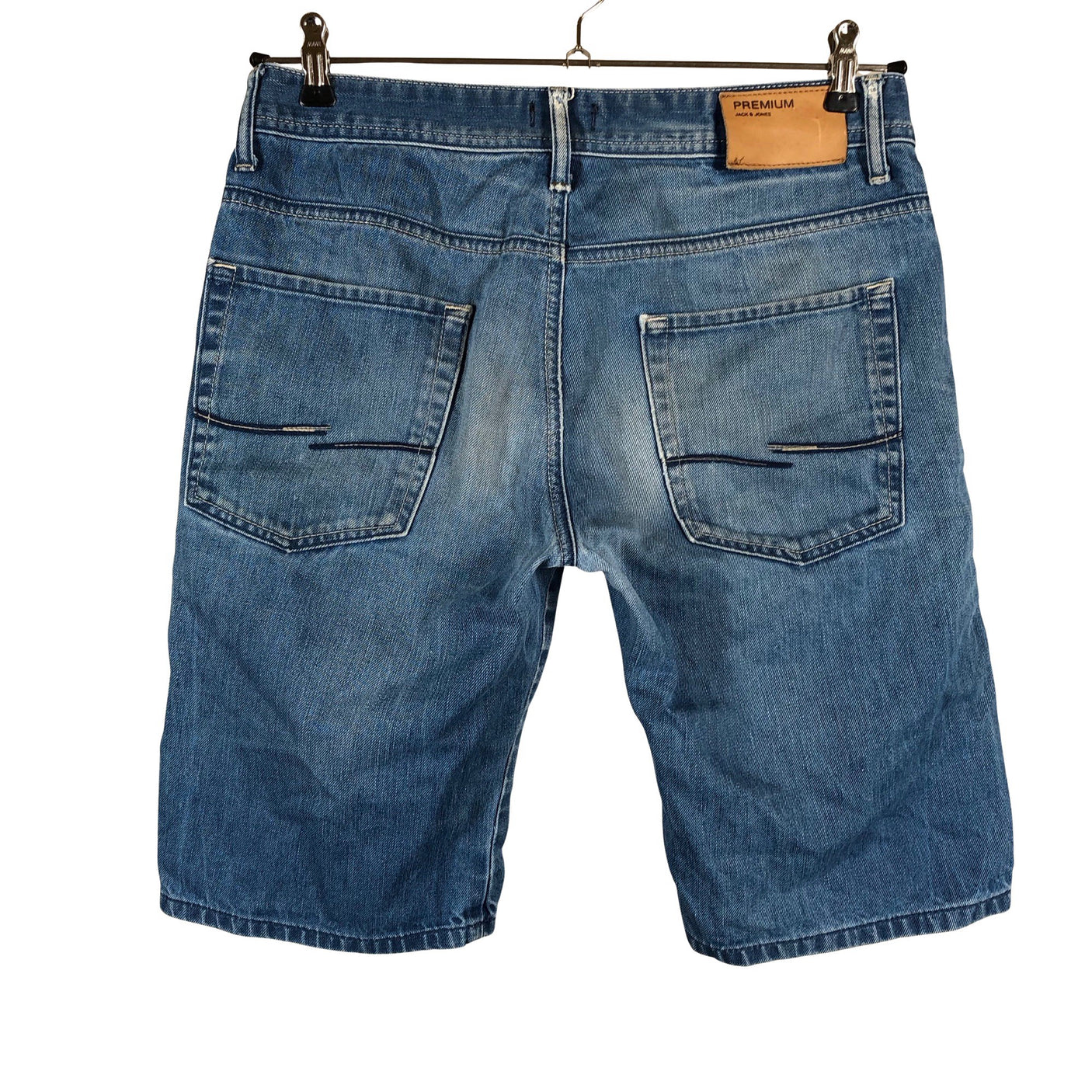 Unisex Jack & Jones - Teksast lühikesed püksid, suurus S - Sinine (2)