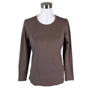 Unisex Noom - Trikotaažist pluus, suurus 40 - Pruun (1)