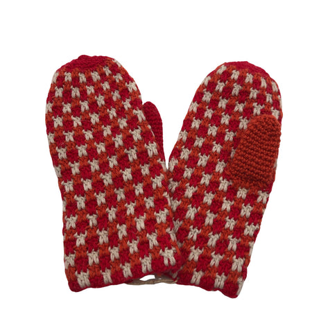 Unisex Handmade - Labakindad, suurus 8 - 12 vuotta - Punane ()