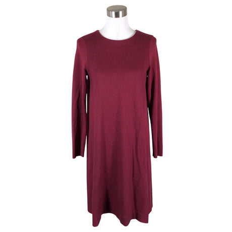 Unisex COS - Trikotaažist kleit, suurus 38 - Veinipunane ()