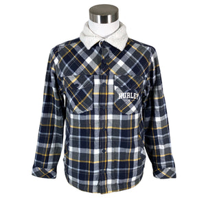 Unisex Hurley - Flanellsärk, suurus S - Must (1)