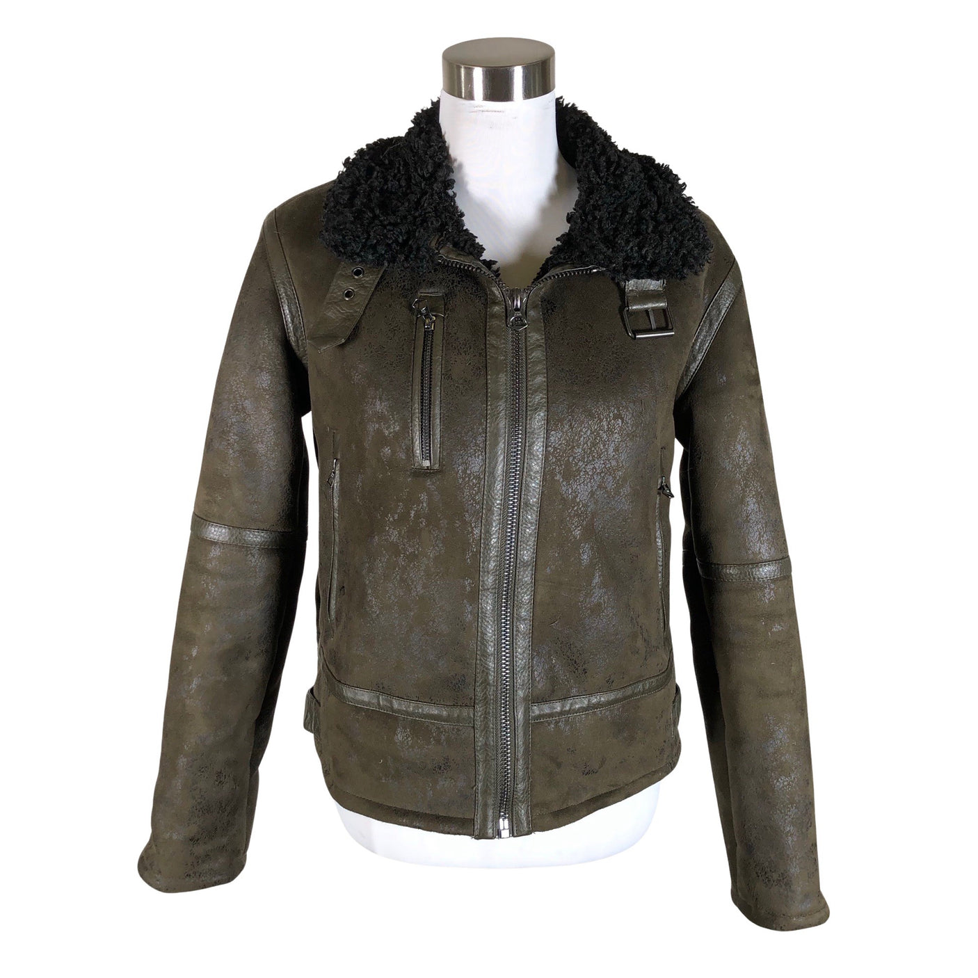 Unisex Pepe Jeans - Nahktagi, suurus 36 - Roheline (1)