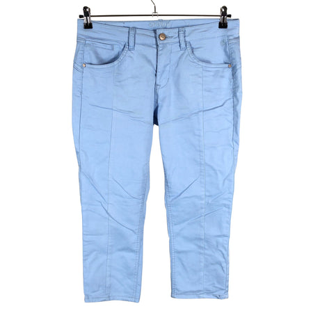 Unisex Cream - Teksast poolpikad püksid, suurus W31 - Helesinine ()
