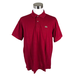 Unisex Lacoste - Polosärk, suurus XXXL - Veinipunane (1)