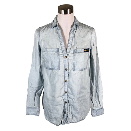 Unisex Superdry - Teksasärk, suurus 34 - Helesinine ()
