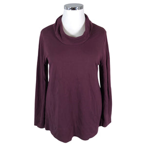 Unisex Nanso - Trikotaažist pluus, suurus 44 - Veinipunane (1)
