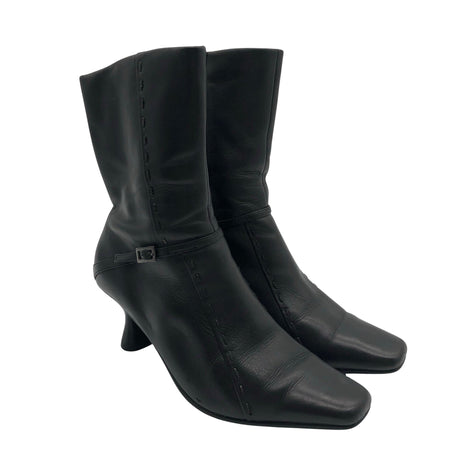 Unisex Marco Tozzi - Poolsaapad, suurus 39 - Must (2)