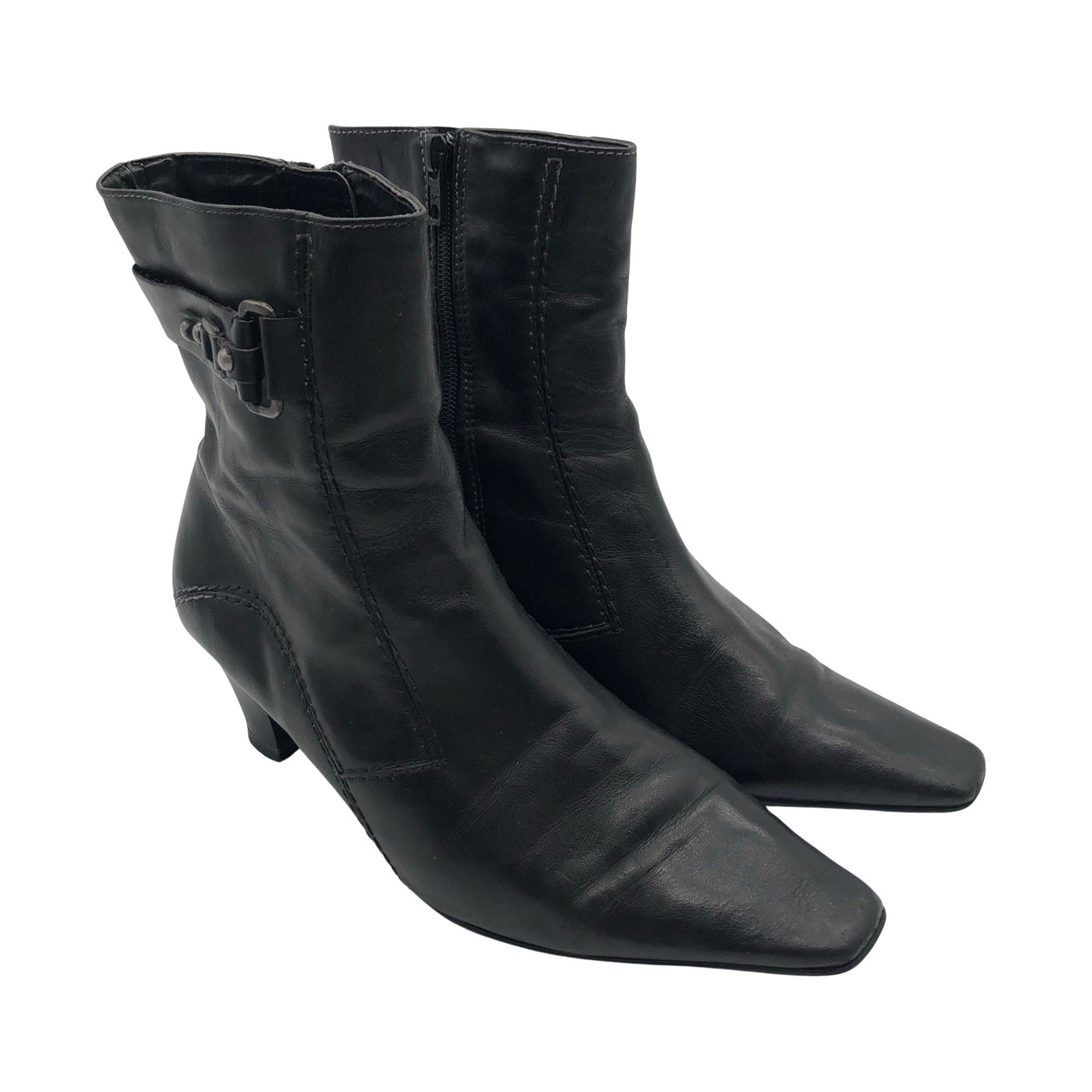 Unisex Marco Tozzi - Poolsaapad, suurus 39 - Must (2)