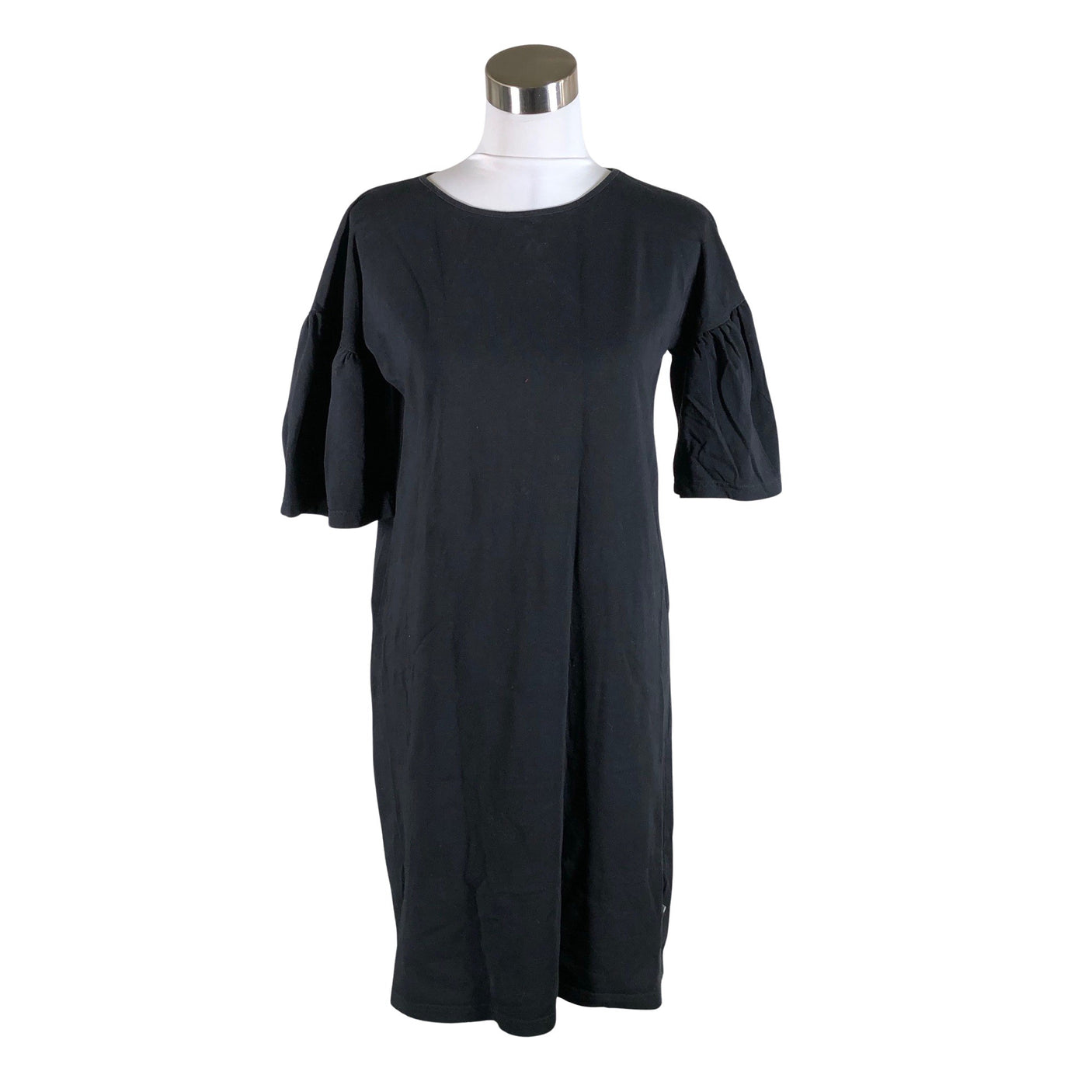 Unisex Papu - Trikotaažist kleit, suurus 36 - Must (1)