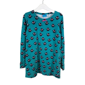 Unisex me&i - Trikotaažist kleit, suurus 134 - 140 - Roheline (1)