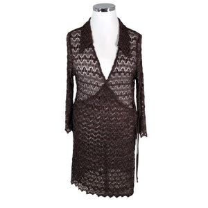 Unisex Voglia - Kardigan, suurus 44 - Pruun (1)