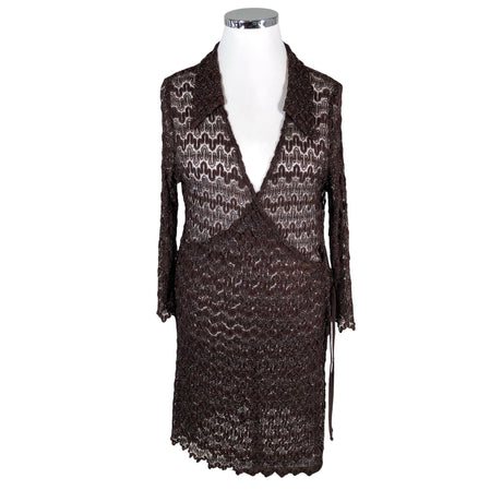 Unisex Voglia - Kardigan, suurus 44 - Pruun ()