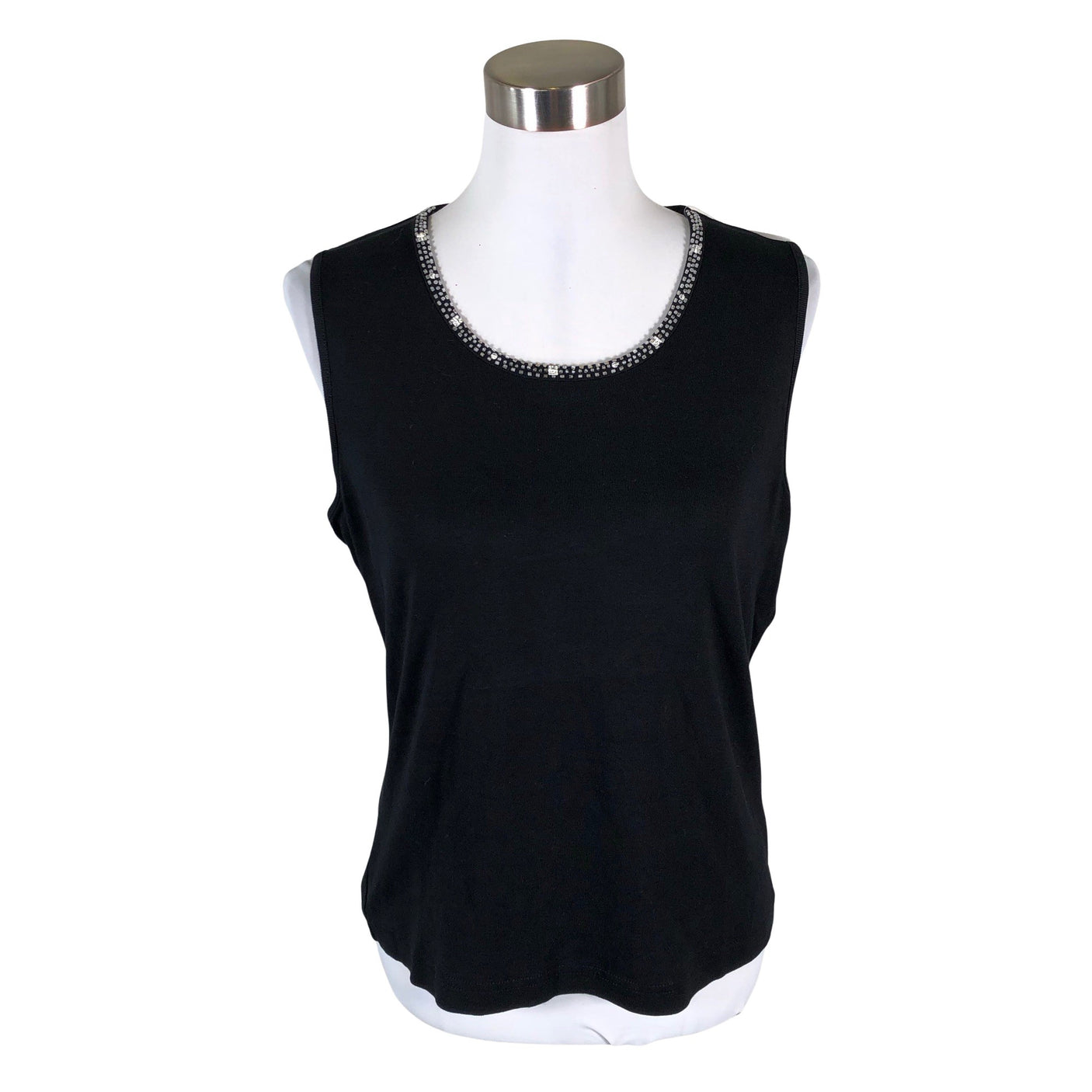 Unisex Gerry Weber - Trikotaažist topp, suurus 40 - Must (1)