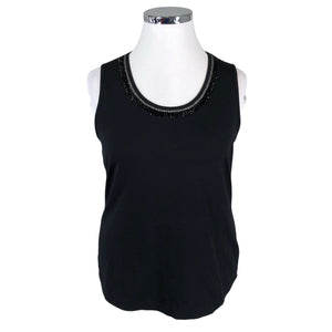 Unisex Taifun - Trikotaažist topp, suurus 44 - Must (1)