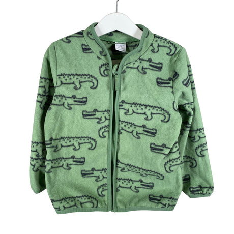 Unisex Lindex - Fliisjakk, suurus 104 - 110 - Roheline ()