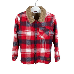 Unisex Marks&Spencer - Flanellsärk, suurus 104 - 110 - Punane (1)