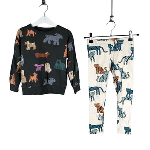 Unisex Lindex - Dressikangast pluus, suurus 104 - 110 - Hall (1)