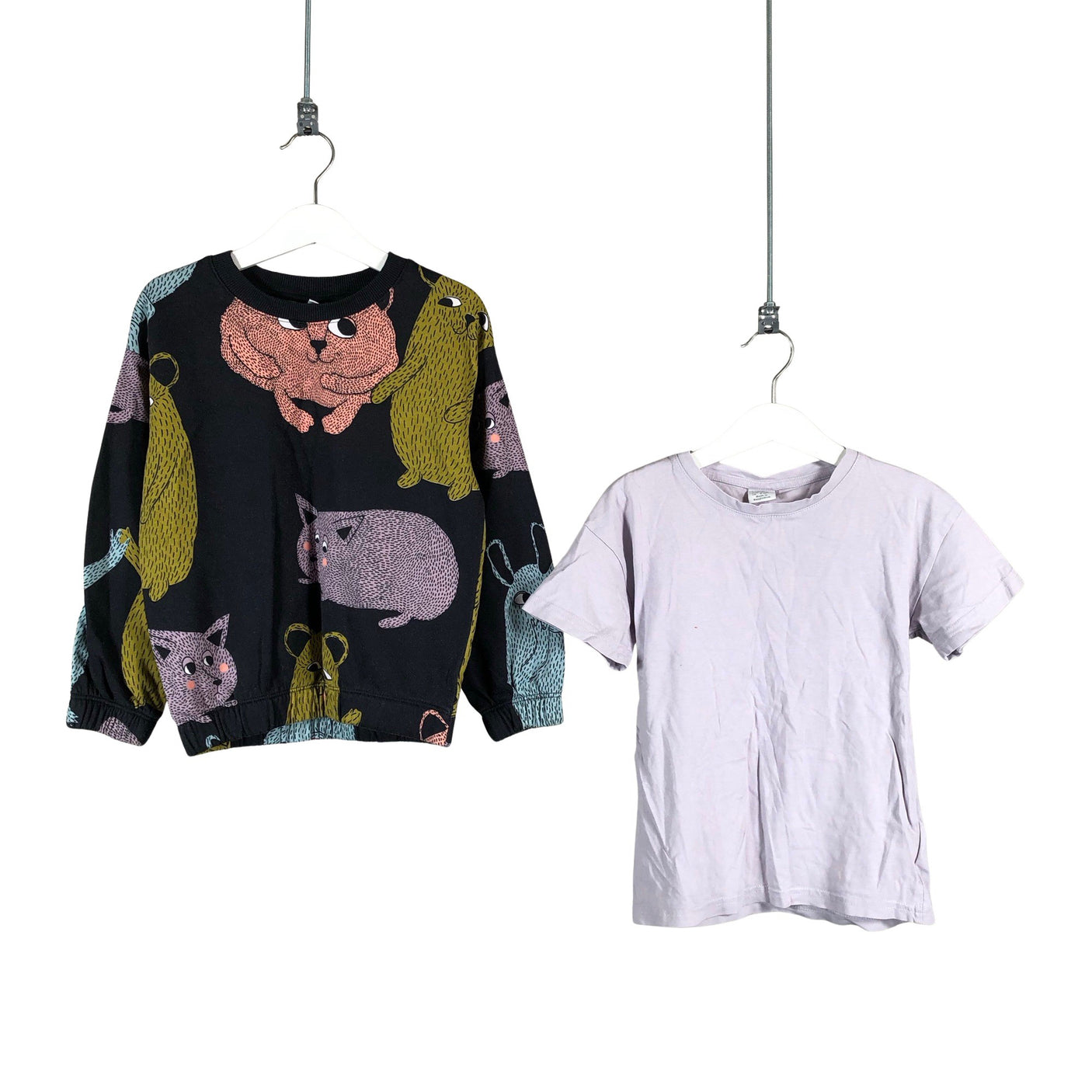 Unisex Lindex - Dressikangast pluus, suurus 110 - 116 - Lilla (1)