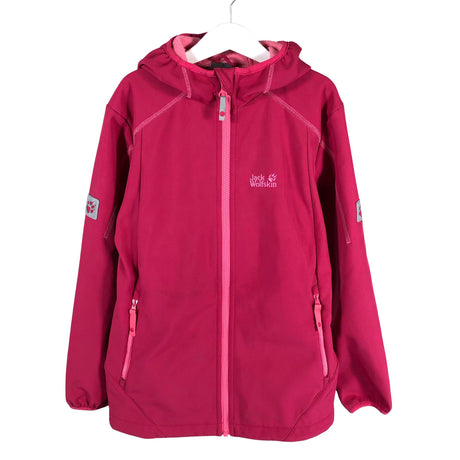 Unisex Jack Wolfskin - Softshell jope, suurus 146 - 152 - Roosa ()