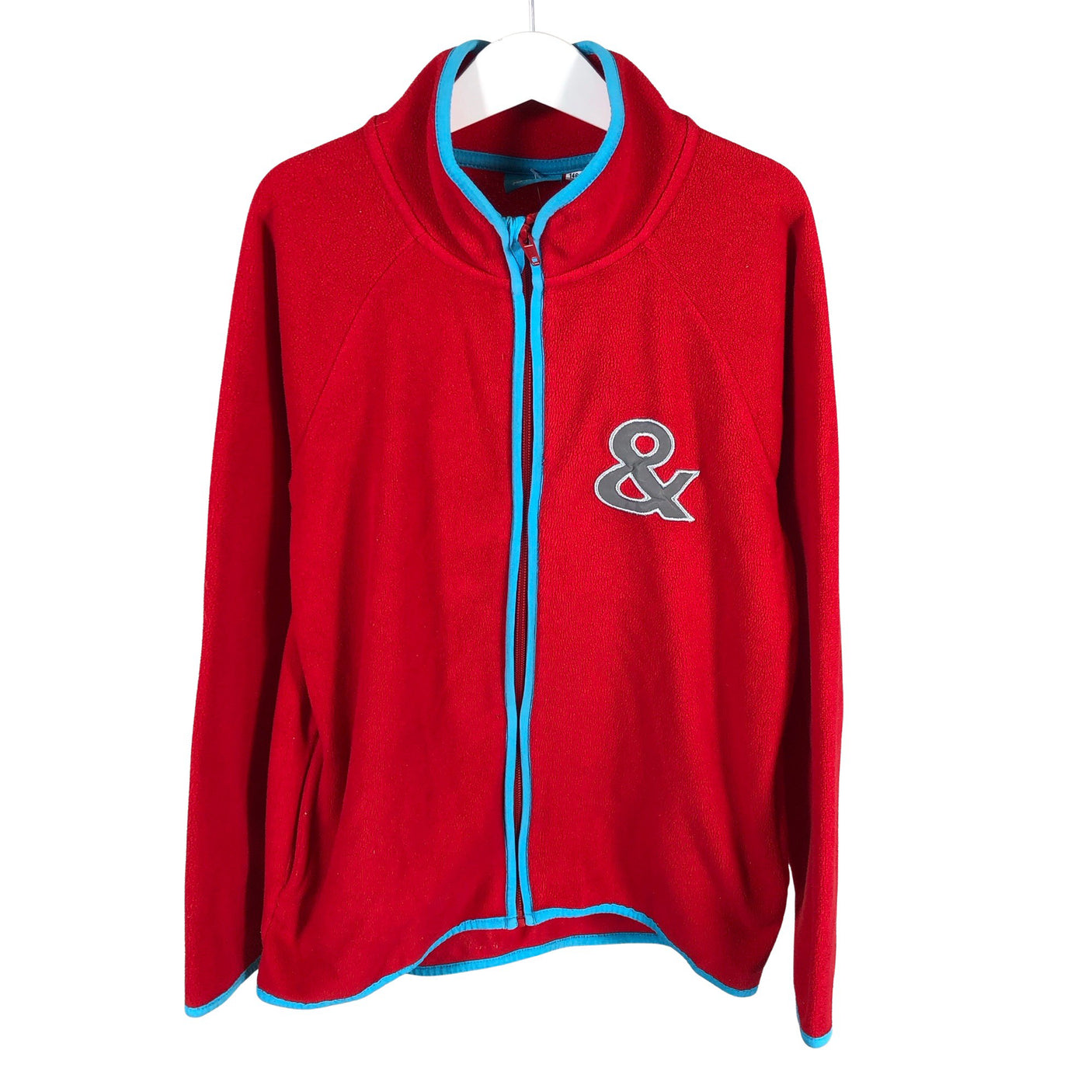 Unisex me&i - Fliisjakk, suurus 146 - 152 - Punane (1)