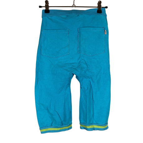 Unisex me&i - Dressikangast poolpikad püksid, suurus 134 - 140 - Türkiis (2)