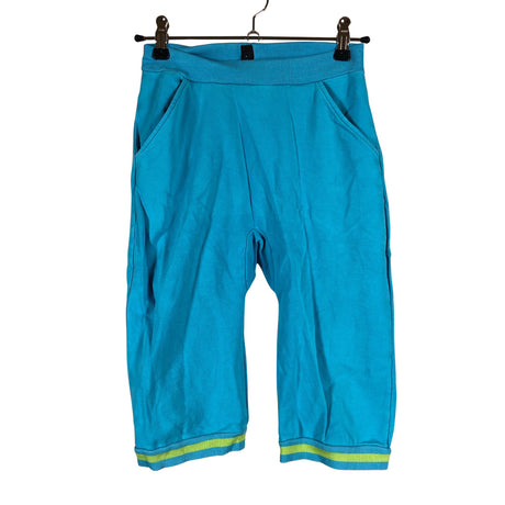 Unisex me&i - Dressikangast poolpikad püksid, suurus 134 - 140 - Türkiis ()