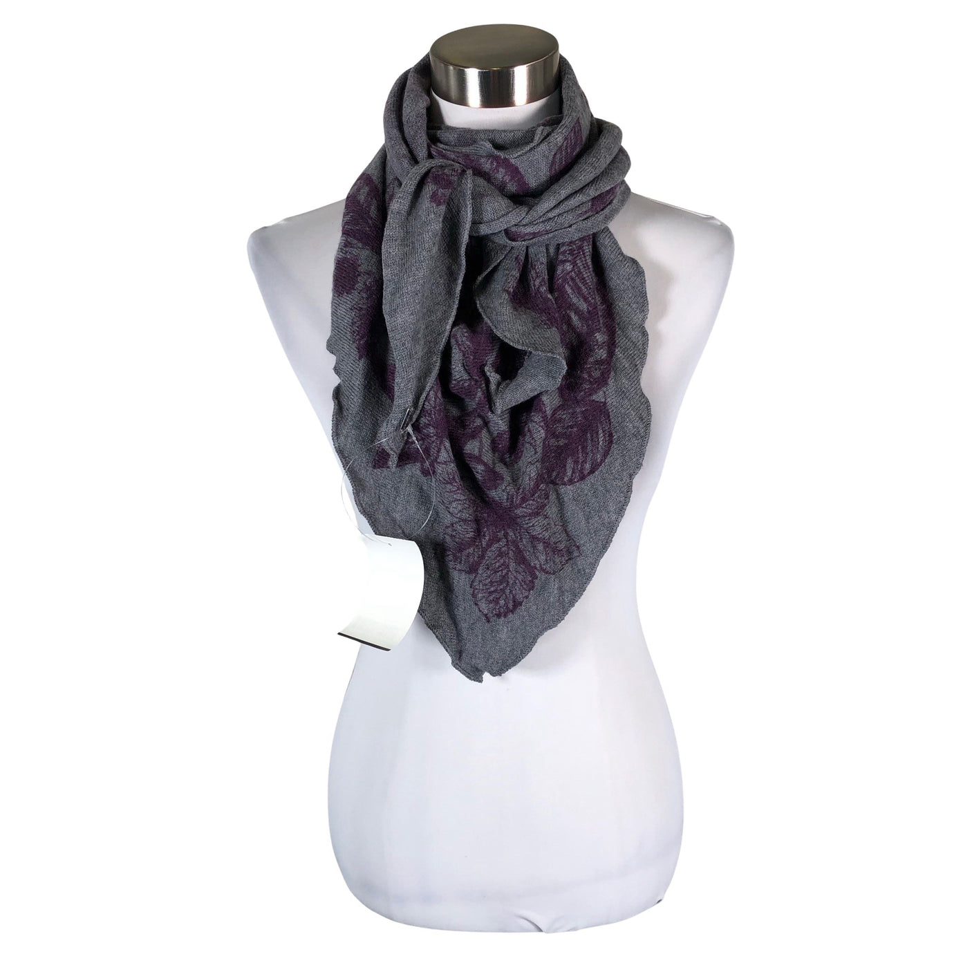 Unisex Repeat - Õhuke sall, suurus Maxi - Hall (1)