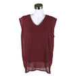 Unisex Capri collection - Topp, suurus 40 - Veinipunane ()