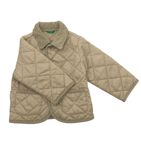 Unisex Benetton - Tepitud jope, suurus 68 - 74 - Beige ()