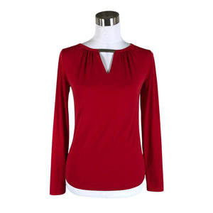 Unisex Michael Kors - Pluus, suurus 34 - Veinipunane (1)