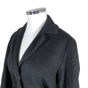 Unisex Hugo Boss - Villane mantel, suurus 42 - Must (3)