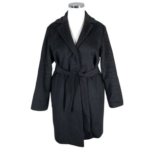 Unisex Hugo Boss - Villane mantel, suurus 42 - Must (1)
