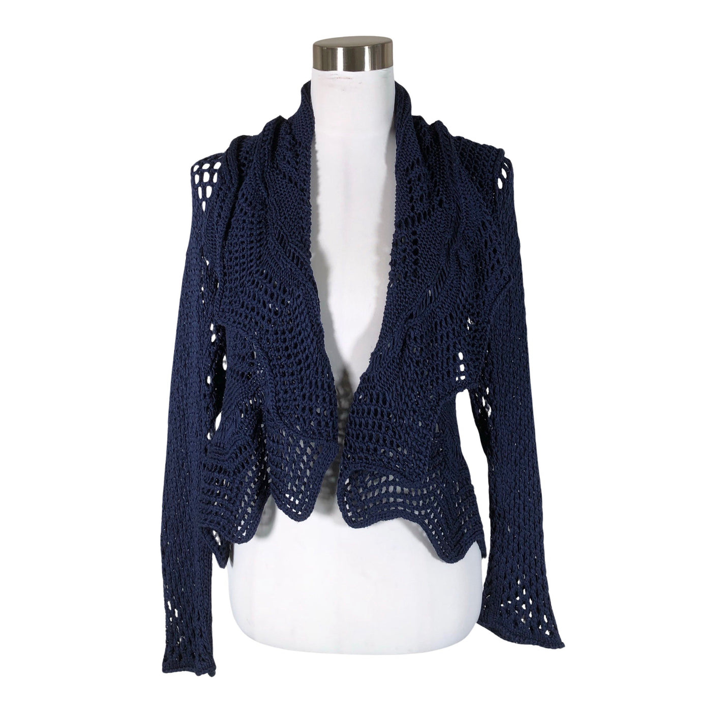 Unisex Crazy Wool - Kardigan, suurus 40 - Sinine (1)