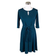 Unisex Wallis - Trikotaažist kleit, suurus 40 - Roheline ()