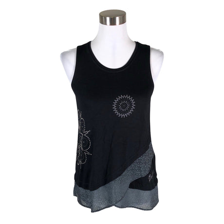 Unisex Desigual - Trikotaažist topp, suurus 36 - Must ()