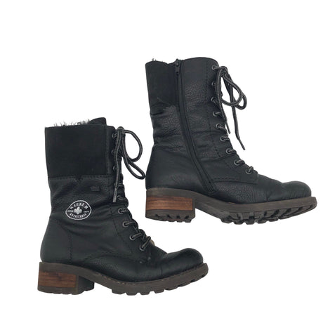 Unisex Rieker - Poolsaapad, suurus 36 - Must ()