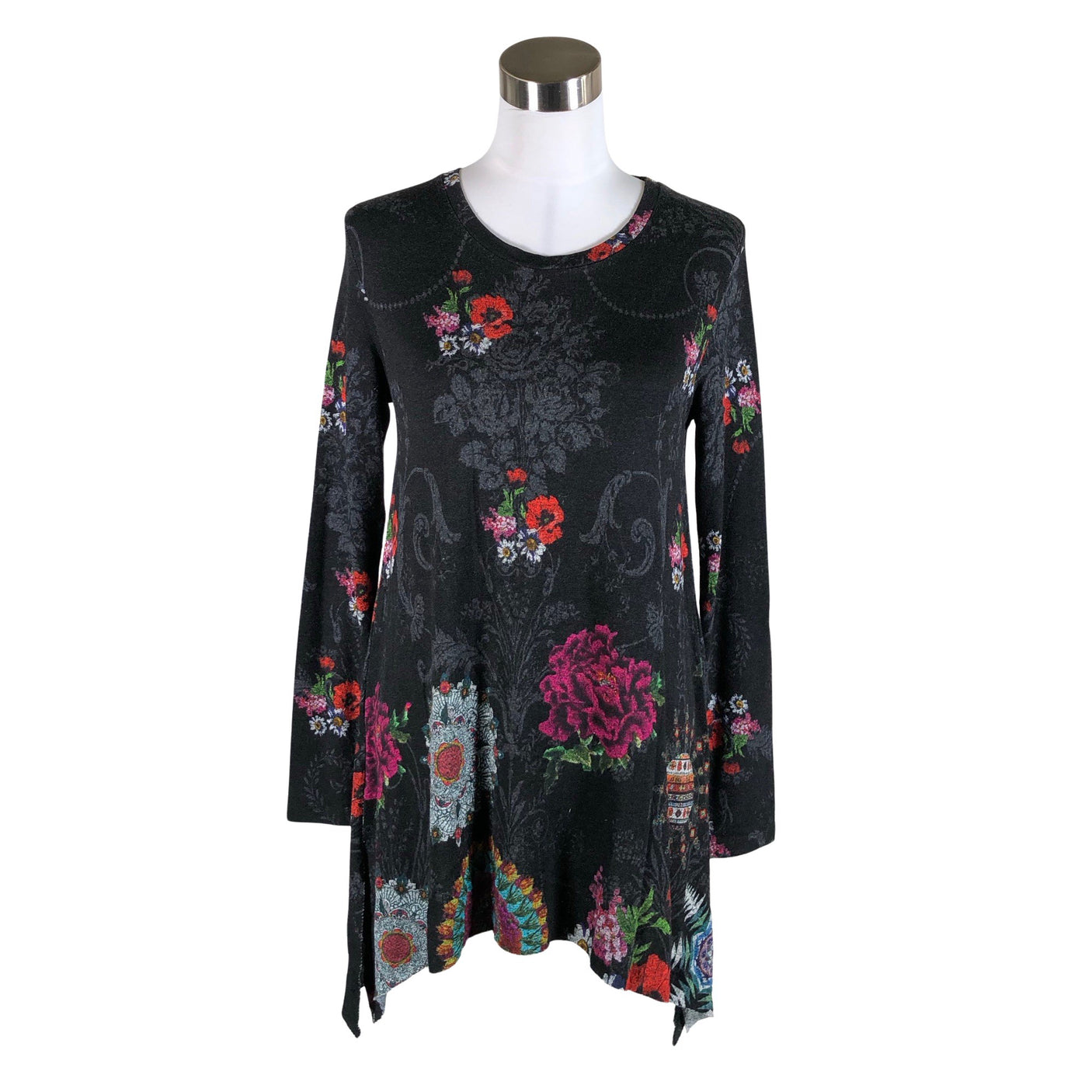 Unisex Desigual - Kootud tuunika, suurus 36 - Must (1)